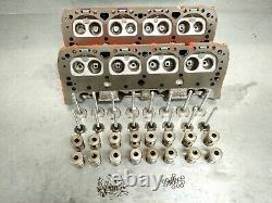 Original 307/327/350 Chevy Cylinder Heads 1969-76 OEM V-8 Matching Set #3927185
