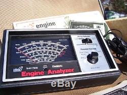 Original 70s nos in box SEARS engine tester tune-up tester meter gauge vintage