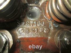 Original GM 3927186 Cylinder Head Small Block Chevy Camel Hump 2.02/1.60 Valves