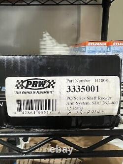 PRW 3335001 Small Block Chevy Shaft Rockers Arm Kit, 1.50 Ratio, Aluminum, Anodi