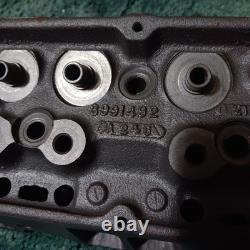 Pair Small Block Chevy 492 Angle Plug Over The Counter Heads. Bare