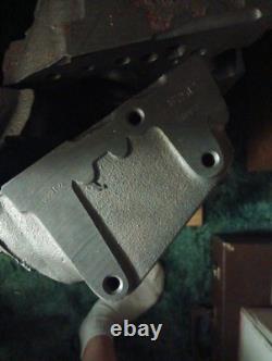 Pair Small Block Chevy 492 Angle Plug Over The Counter Heads. Bare