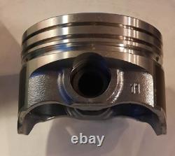 Pistons Flat Top Hypereutectic Chevy 383 Small Block 350 with400 Crank 4.040 Bore
