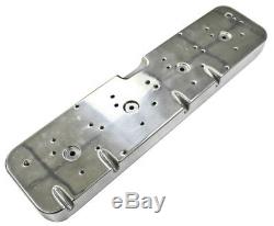 Polished Aluminum LS Chevy CNC Valve Cover Adapter Kit To Chevy 1955-1985 Covers