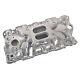 Polished Dual Plane Aluminum Intake Manifold For Small Block Chevy 305 327 350