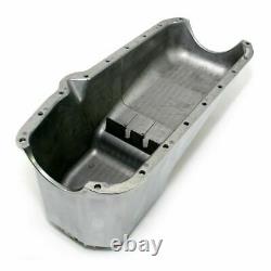 Polished Finned Small Block Chevy 58-79 Stock Capacity Oil Pan 327 350 400 SBC