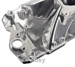Polished Single Plane Intake Manifold for 1957-95 Small Block Chevy SBC 350 400