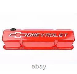 ProForm Small Block Chevy Orange Chevrolet Tall Valve Covers 141-924 USA Only