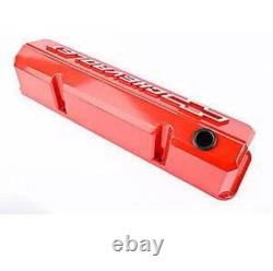 ProForm Small Block Chevy Orange Chevrolet Tall Valve Covers 141-924 USA Only