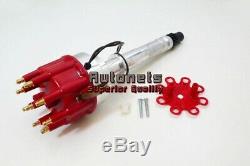 Pro Billet CNC Body Electronic Distributor Small Big Block Chevy SBC BBC No-Coil