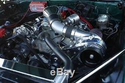 Procharger Chevy SBC BBC D-1SC Supercharger Serpentine Intercooled Kit EFI Carb