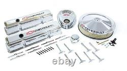 Proform 141-900 Small Block Chevy Chrome Dress-up Kit withBowtie