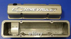 Proform 141-925 Chevy SB Performance Slant Edge Cast Aluminum Valve Covers