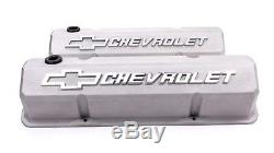 Proform 141-925 Valve Covers Aluminum/Tall Fits Small Block Chevy