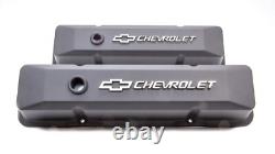 Proform Die-Cast Tall Valve Cover Pair for Small Block Chevy 141-119