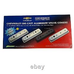 Proform Valve Covers Polished 141-130 Die Cast Chevy Small Block READREAD