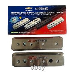 Proform Valve Covers Polished 141-130 Die Cast Chevy Small Block READREAD