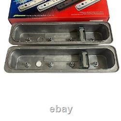 Proform Valve Covers Polished 141-130 Die Cast Chevy Small Block READREAD