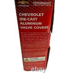 Proform Valve Covers Polished 141-130 Die Cast Chevy Small Block READREAD