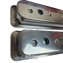 Proform Valve Covers Polished 141-130 Die Cast Chevy Small Block READREAD