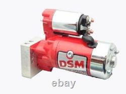 RED Chev Gear Reduction Mini Starter Motor Hi Torque 3HP DSM F1