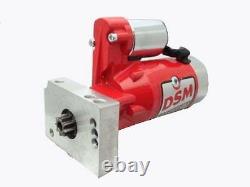 RED Chev Gear Reduction Mini Starter Motor Hi Torque 3HP DSM F1