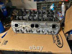 RHS Aluminum cylinder heads for Small Block Chevy with Valve Covers