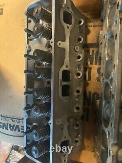 RHS Aluminum cylinder heads for Small Block Chevy with Valve Covers