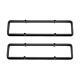 RPC 1 Black Aluminum Valve Cover Spacers Small Block Fits Chevy RPCR7664