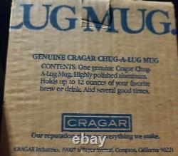 Rare 1970's Cragar Wheels Lug Nut Mug With Box And Paperwork Chug-a-Lug SS GT