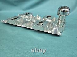 Rare Man-a-fre 4 Duece 4x2 Small Block Chevy Intake Manifold Sbc Hot Rat Rod