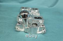 Rare Man-a-fre 4 Duece 4x2 Small Block Chevy Intake Manifold Sbc Hot Rat Rod