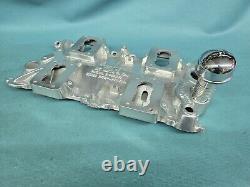 Rare Man-a-fre 4 Duece 4x2 Small Block Chevy Intake Manifold Sbc Hot Rat Rod