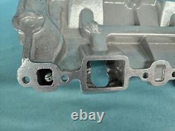 Rare Man-a-fre 4 Duece 4x2 Small Block Chevy Intake Manifold Sbc Hot Rat Rod
