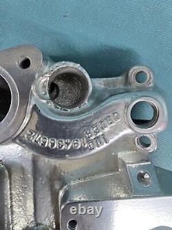 Rare Man-a-fre 4 Duece 4x2 Small Block Chevy Intake Manifold Sbc Hot Rat Rod