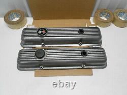 Real 1971 1972 Corvette 350 Lt1 71 72 Camaro Z28 Orig Gm Aluminum Valve Covers