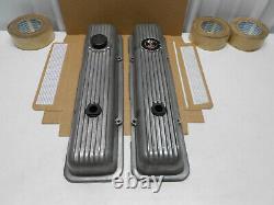 Real 1971 1972 Corvette 350 Lt1 71 72 Camaro Z28 Orig Gm Aluminum Valve Covers