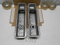 Real 1971 1972 Corvette 350 Lt1 71 72 Camaro Z28 Orig Gm Aluminum Valve Covers