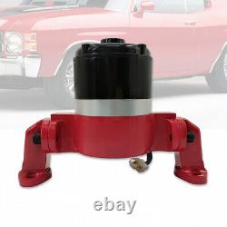 Red EWP Electric Water Pump Fits Small Block Chevy SBC 350 383 Billet Aluminum