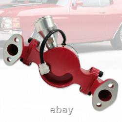 Red EWP Electric Water Pump Fits Small Block Chevy SBC 350 383 Billet Aluminum