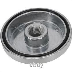 Remote Oil Filter Relocation Kit, Horizontal, Fits Small Block Chevy