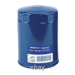 Remote Oil Filter Relocation Kit, Vertical Port, Fits Small Block Chevy