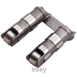 Retro-Fit Roller Lifters + Link Bar Small Block for Chevy SBC 350 265 400 V8