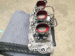 Rochester 3 Carburators With Offenhauser Manifold, Small Block Chevy, Vintage Sp