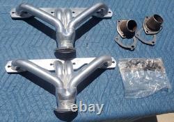 SAVE MONEY Sanderson Small Block Chevy Jet Hot Coated Block Hugger Headers