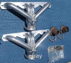 SAVE MONEY Sanderson Small Block Chevy Jet Hot Coated Block Hugger Headers