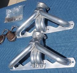 SAVE MONEY Sanderson Small Block Chevy Jet Hot Coated Block Hugger Headers