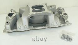 SBC Airgap Intake Manifold Small Block Chevy Performance Aluminum Dual Plane