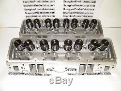 SBC Aluminum Heads 210cc Runners Small Block Chevy 350 383 400 FREE SHIPPING