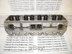 SBC Aluminum Heads 220cc/64cc Runners Small Block Chevy 350 383 FREE SHIPPING